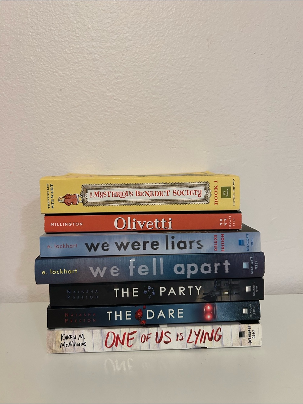 Set of 7 books